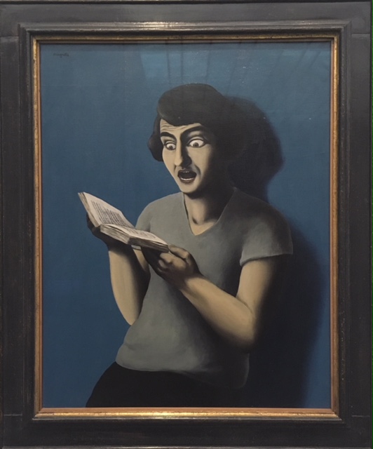 La Lectrice soumise by René Magritte